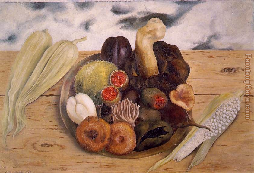 Fruits of the Earth painting - Frida Kahlo Fruits of the Earth art painting